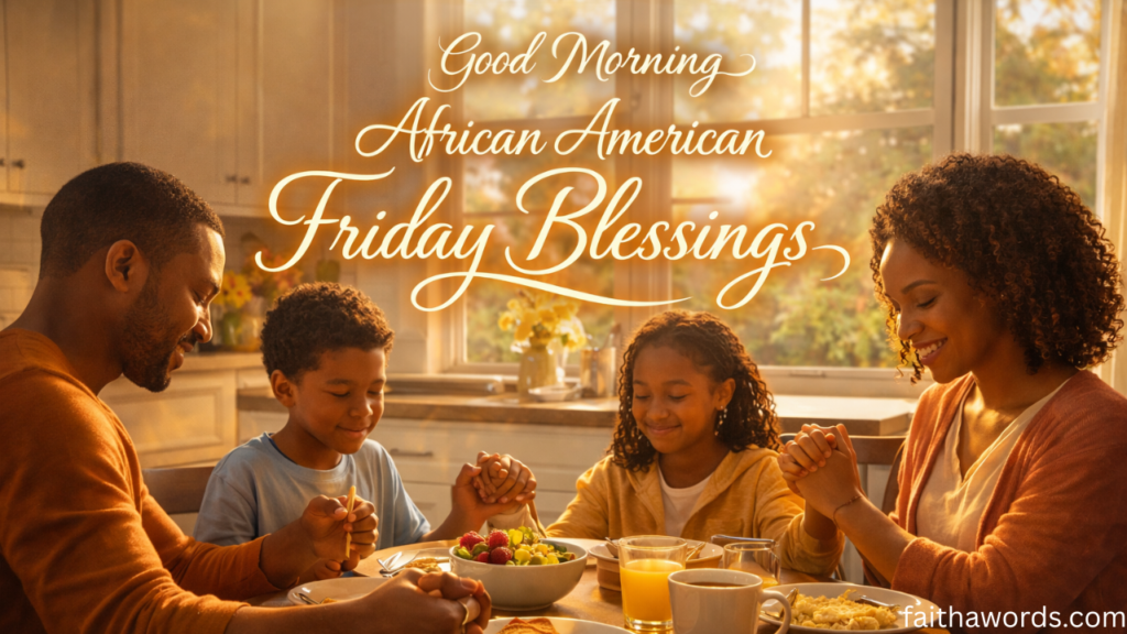 African American Friday Blessings