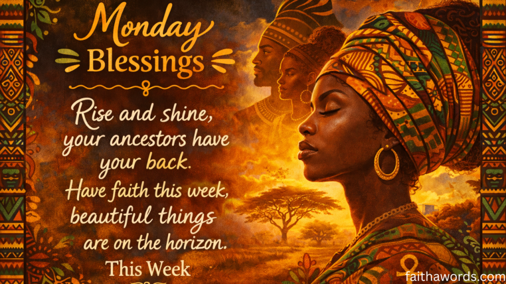 African American Monday Blessings