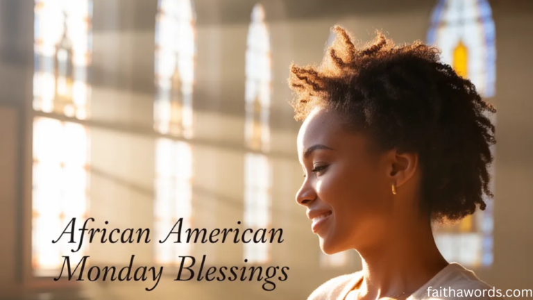 African American Monday Blessings