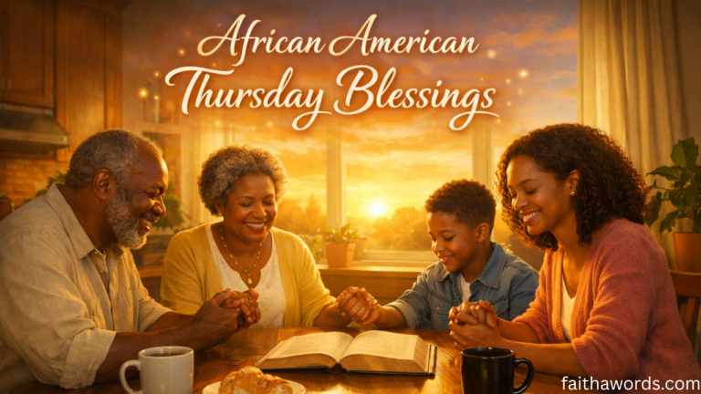 African American Thursday Blessings