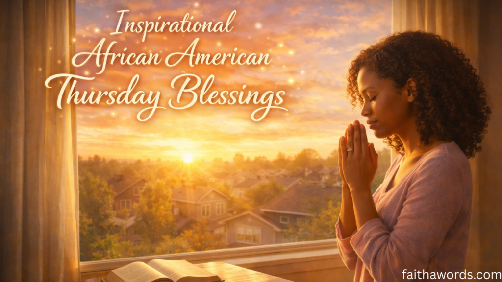 African American Thursday Blessings