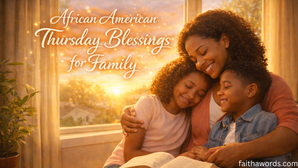 African American Thursday Blessings