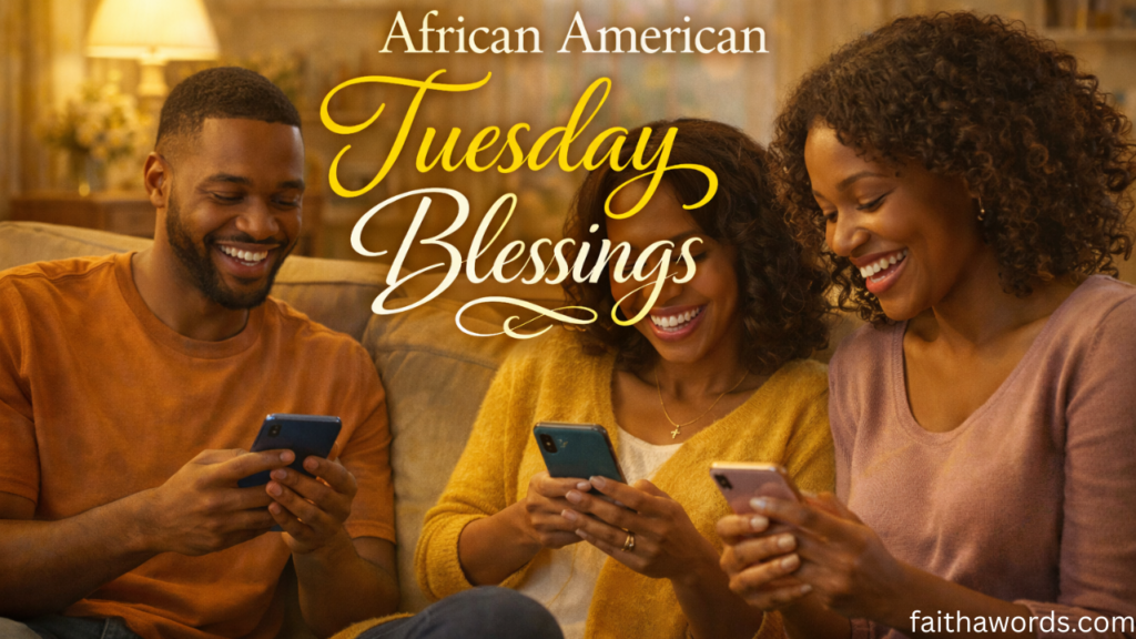 African American Tuesday Blessings
