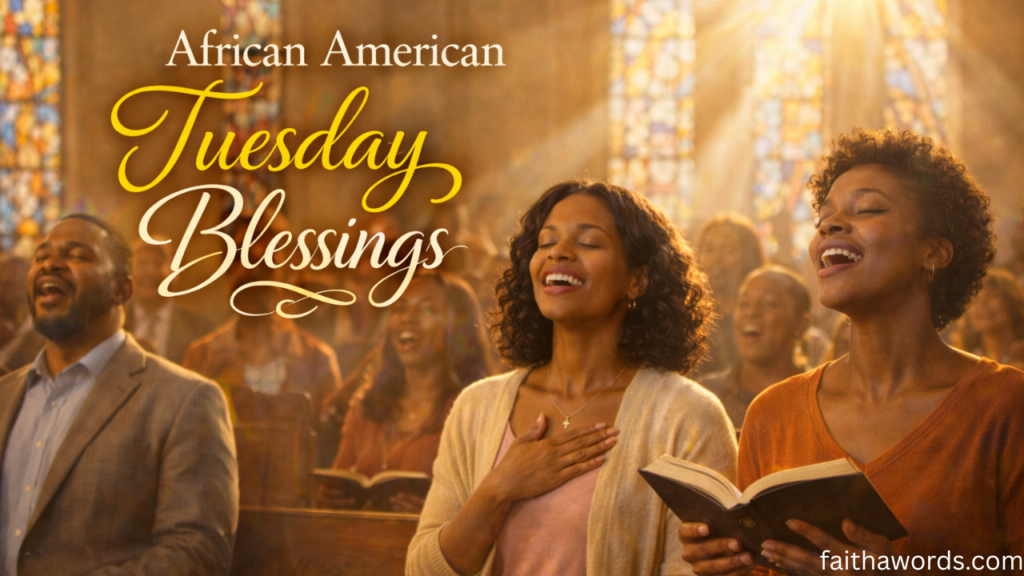 African American Tuesday Blessings