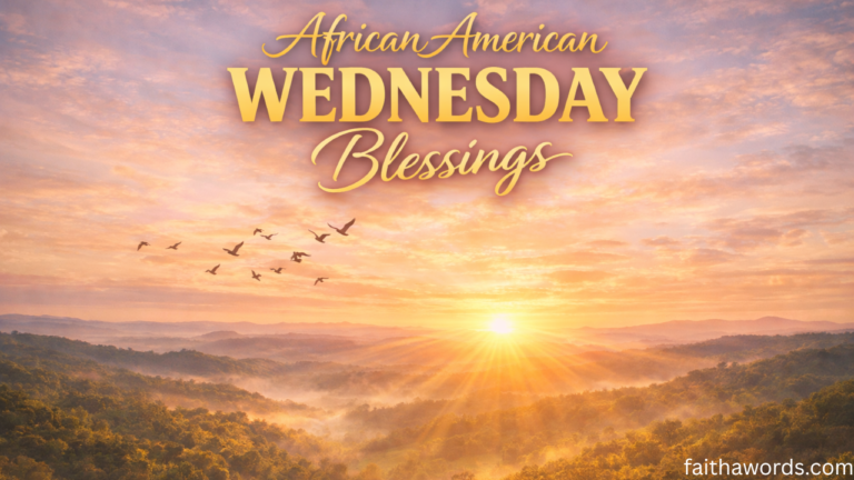 African American Wednesday Blessings