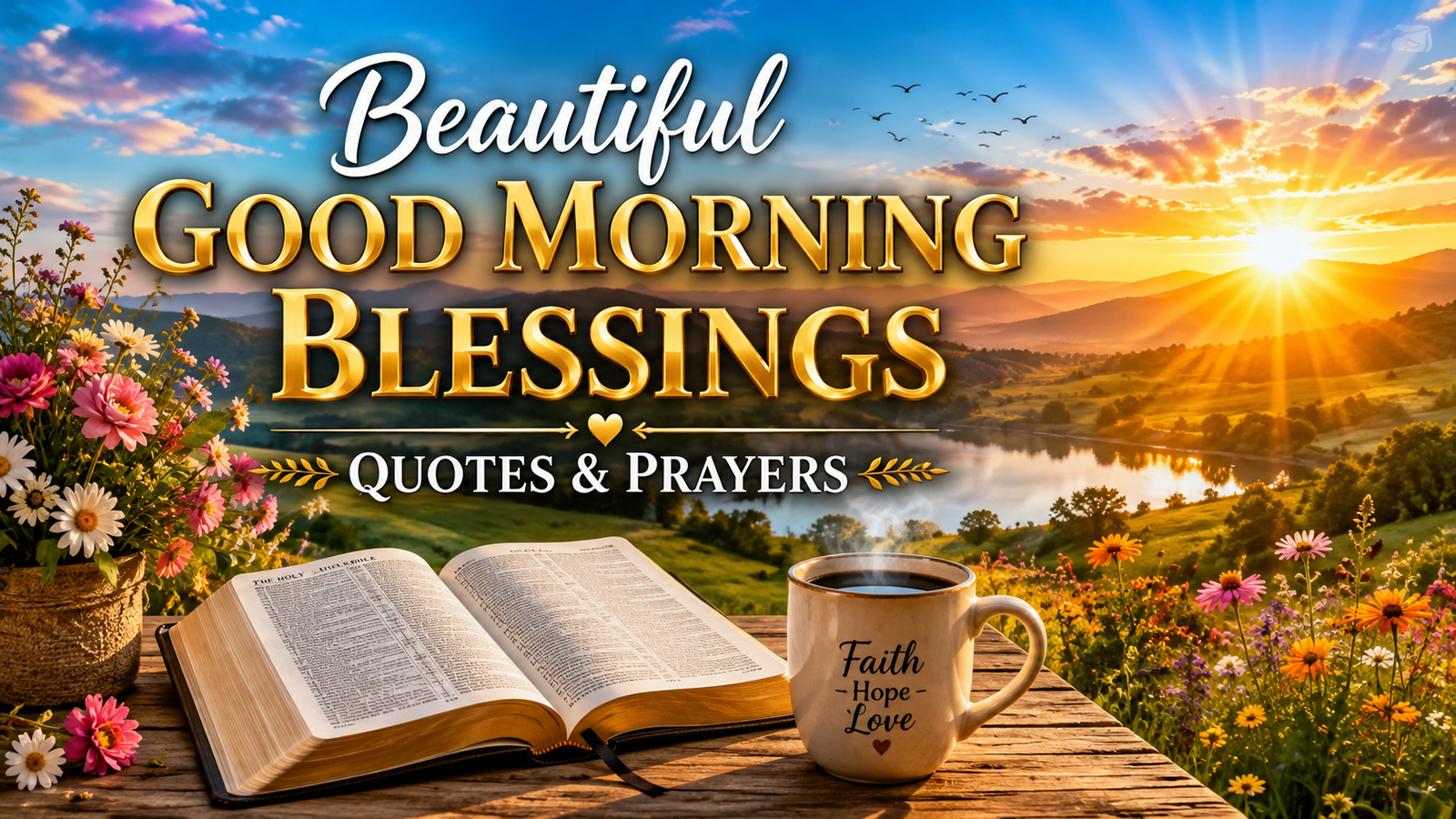 Beautiful Good Morning Blessings Quotes Prayers