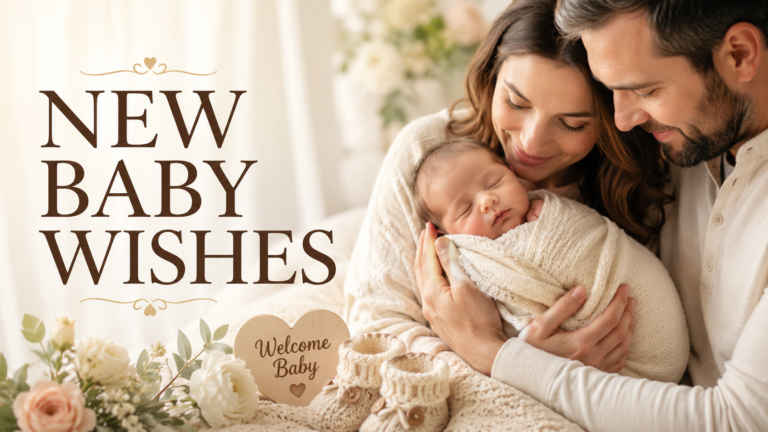 new baby wishes